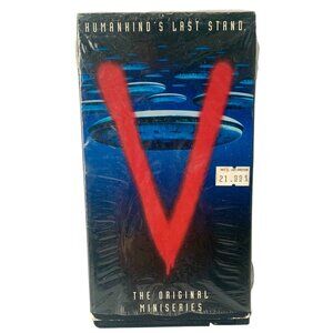 V The Original Miniseries Double VHS Tapes Alien Science Fiction Sci Fi